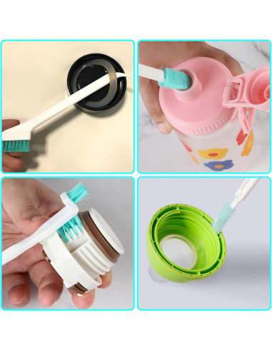 Conjunto de 9 Cepillos de Limpieza ELEMGULY para Grietas