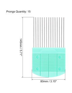 Peine de Quilling PATIKIL Verde para Manualidades DIY 15 Púas 2