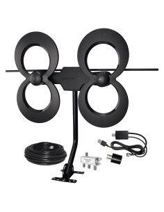 Antena de TV ClearStream 4MAX Completo - Rango 70+ millas