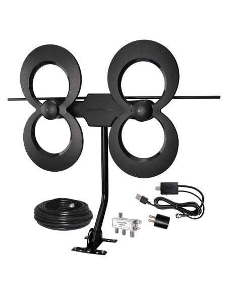 Antena de TV ClearStream 4MAX Completo - Rango 70+ millas Antena de TV ClearStream 4MAX Completo - Rango 70+ millas