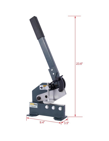Cortadora de Placas Manual ZeHuoGe 12.7 cm para Acero