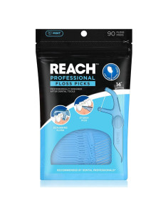 Hilo Dental REACH Menta 27.43m, Palillos para Cuidado Oral
