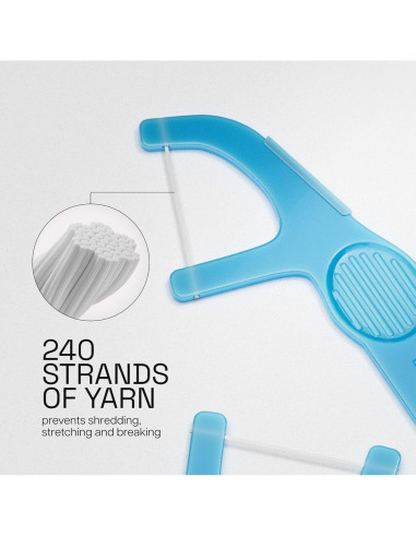 Hilo Dental REACH Menta 27.43m, Palillos para Cuidado Oral