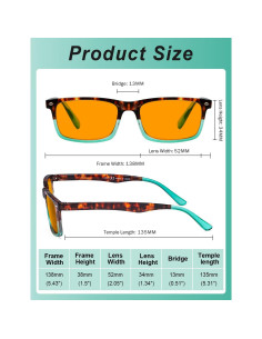 Eyekepper Gafas de Lectura Anti Luz Azul 10 Pairs 0.75x 2