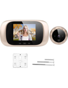 Visor Digital de Mirilla Tbest 2.8" LCD con Cámara y Timbre 2