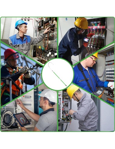 Gancho de Rescate Aislado Mounleve 3.29m 35kV Verde