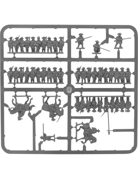 Miniaturas Pintables Warlord Games Ejército Continental 28mm Miniaturas Pintables Warlord Games Ejército Continental 28mm