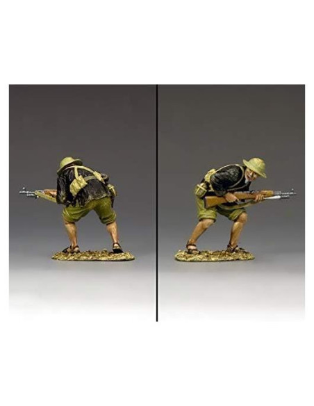 Figura de Metal Viet Cong Ho Chi Minh 1:30 Rey y País