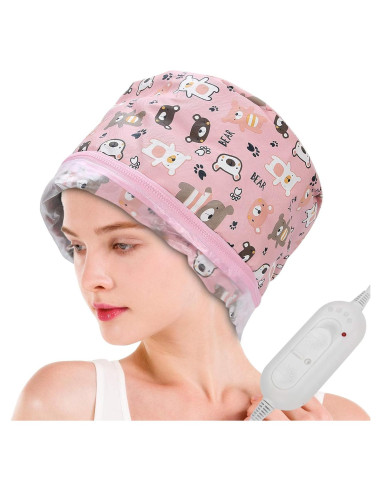 Sombrero Calentador de Cuidado Capilar Ajustable 3 Niveles