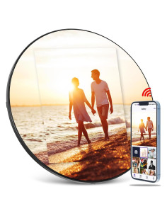 Marco de Foto Digital 10.1" ThankVip K106 Espejo Redondo 32GB