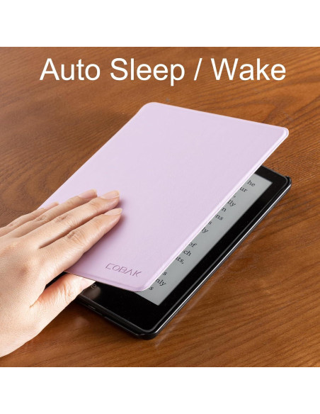 Funda CoBak para Kindle Paperwhite 11 Gen - Gris Violeta