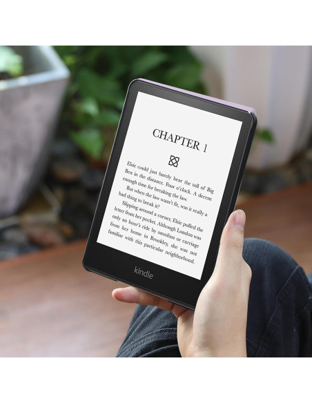 Funda CoBak para Kindle Paperwhite 11 Gen - Gris Violeta