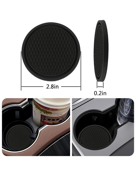 Marco de Placa de Licencia Negro Shutuan - Conjunto de 2 Unidades