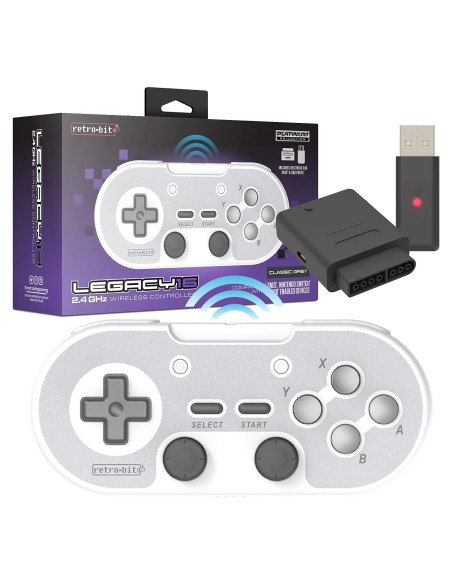 Controlador Inalámbrico Retro-Bit Legacy 16 para SNES y Switch