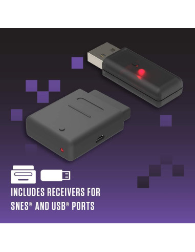 Controlador Inalámbrico Retro-Bit Legacy 16 para SNES y Switch