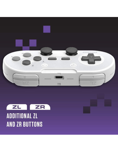 Controlador Inalámbrico Retro-Bit Legacy 16 para SNES y Switch