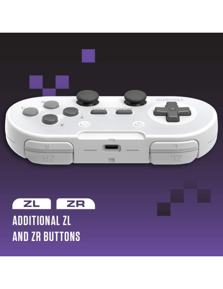 Controlador Inalámbrico Retro-Bit Legacy 16 para SNES y Switch