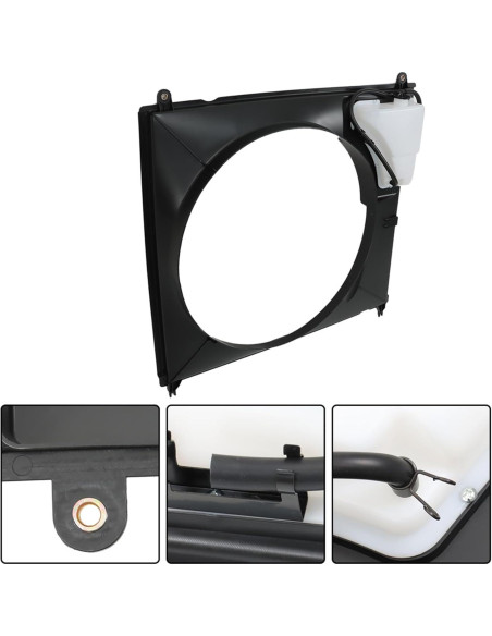 Carcasa de Ventilador de Radiador WFLNHB para Toyota Tundra/Sequoia