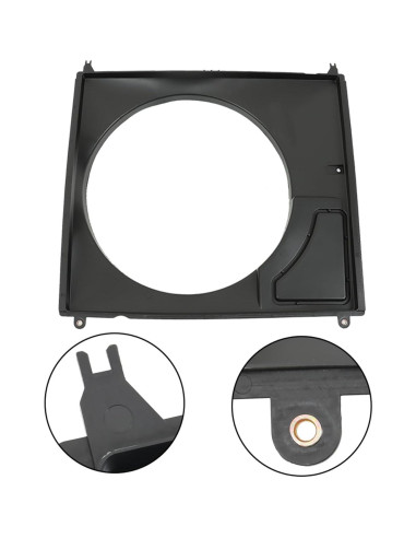 Carcasa de Ventilador de Radiador WFLNHB para Toyota Tundra/Sequoia
