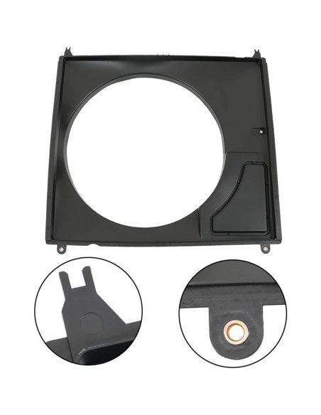 Carcasa de Ventilador de Radiador WFLNHB para Toyota Tundra/Sequoia
