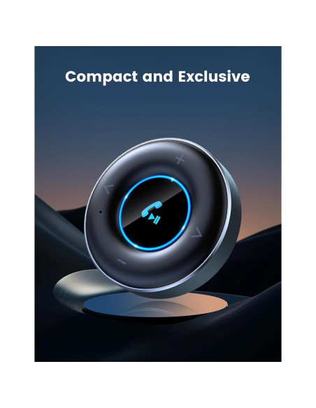 Adaptador Bluetooth 5.3 AUX RIWUSI para Coche 3.5mm