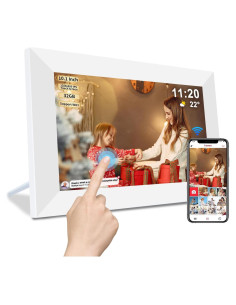 Marco de Fotos Digital Frameo 10.1" WiFi 32GB Pantalla Táctil