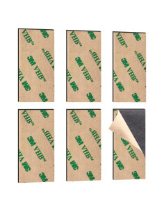 Cinta Magnética Adhesiva JINGZHAN SmFeN 100x50mm Paquete de 6