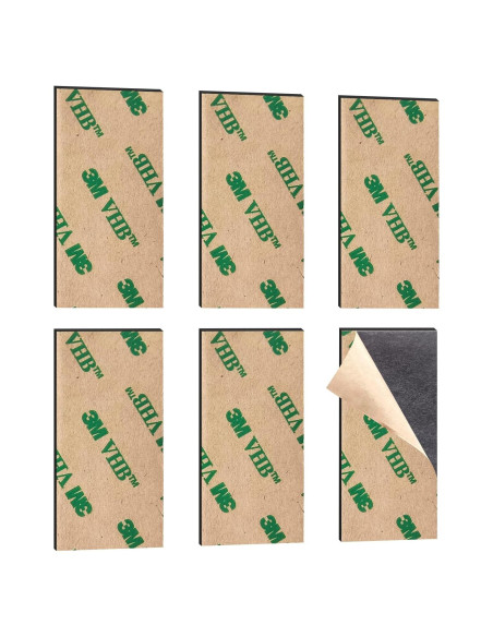 Cinta Magnética Adhesiva JINGZHAN SmFeN 100x50mm Paquete de 6