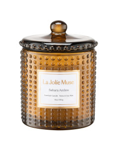 Vela de Soja LA JOLIE MUSE Ámbar del Sahara 10 oz
