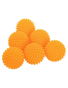 Pelotas de Secado Reutilizables S&T INC. Naranja 6 Piezas 6.35 cm