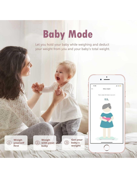 Balanza Inteligente NUTRI FIT para Composición Corporal 150 kg