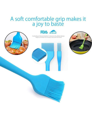 Juego de 5 Espátulas de Silicona Suntchen - Antiadherente y Resistente al Calor