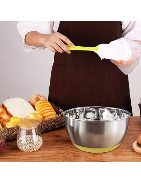 Juego de 5 Espátulas de Silicona Suntchen - Antiadherente y Resistente al Calor