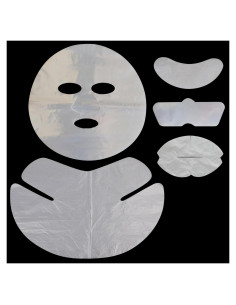 GELMAY 500PCS Máscaras Faciales Desechables Hidratantes