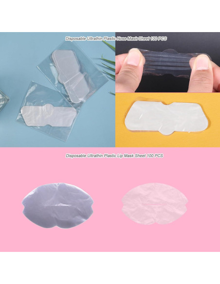 GELMAY 500PCS Máscaras Faciales Desechables Hidratantes