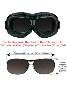 Gafas Bikershades Fit Over Polarizadas para Motocicleta 2