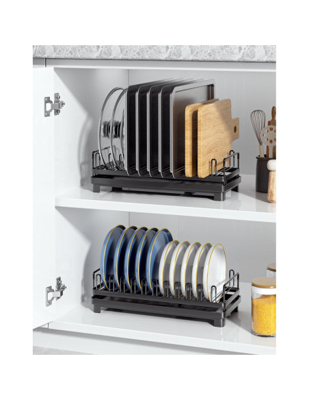 Escurridor de Platos Pequeño OKZEST con Drenaje Automático