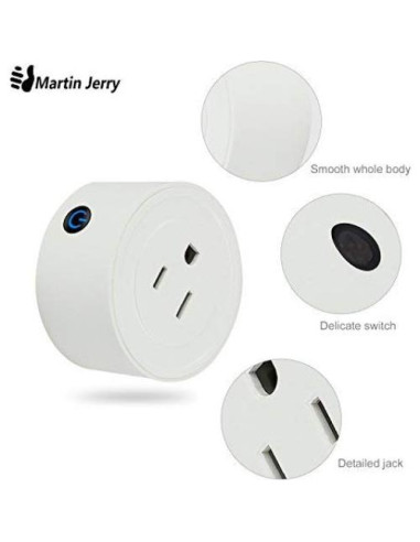 Mini Enchufe Inteligente GL Compatible con Alexa y Google Home - Paquete de 4