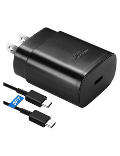 Cargador Rápido Tipo C DiHines 25W con Cable 5FT USB-C