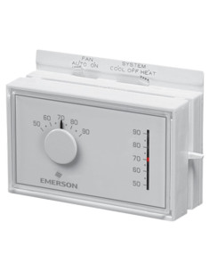 Termostato Mecánico Universal White-Rodgers 1F56N-444 Blanco