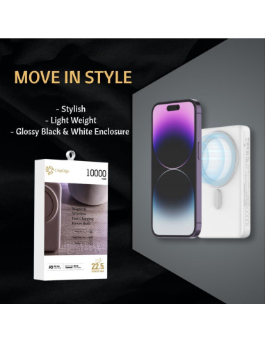 Batería Portátil Magnética 10000mAh Carga Rápida LDNIO PQ17