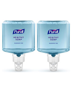 Jabón Saludable PURELL Espuma Suave 1200 mL Sin Fragancia - Paquete de 2