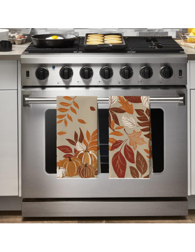 Toallas de Cocina Microfibra Artoid Mode Otoño 45.72x66.04 cm Set 2