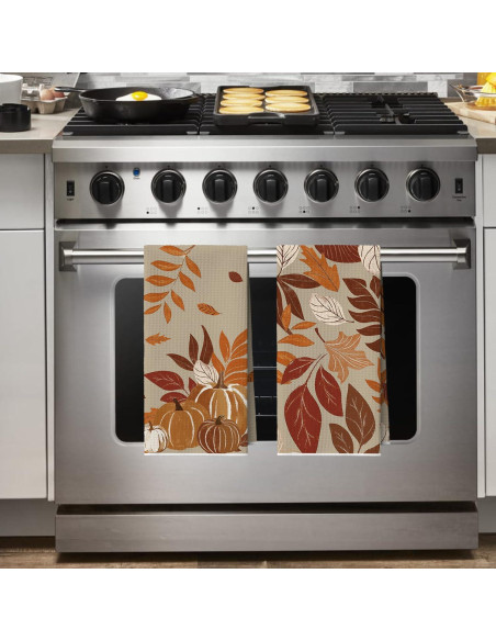 Toallas de Cocina Microfibra Artoid Mode Otoño 45.72x66.04 cm Set 2