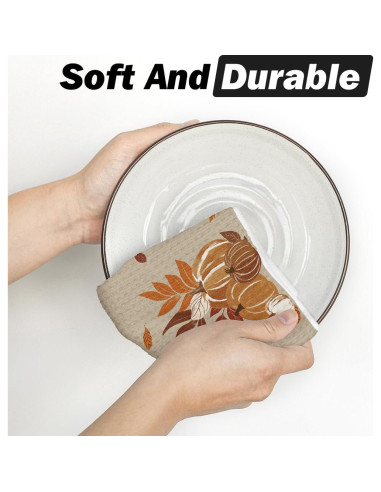 Toallas de Cocina Microfibra Artoid Mode Otoño 45.72x66.04 cm Set 2