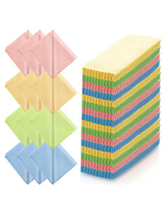Paños de Microfibra Fabbay 200 Pcs 15x18 cm para Gafas