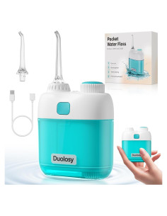 Irrigador Oral Inalámbrico Duolosy Mini Hilo Dental 3 Modos IPX7