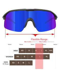 Gafas de sol polarizadas Viviendo tu tiempo qool 1188b Unisex 2