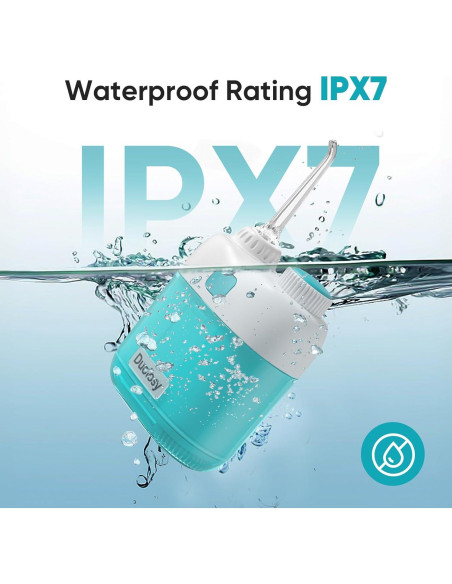 Irrigador Oral Inalámbrico Duolosy Mini Hilo Dental 3 Modos IPX7