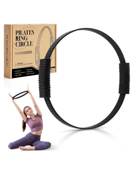 Anillo de Pilates Krightlink 35.56 cm Silicona Ergonómico
